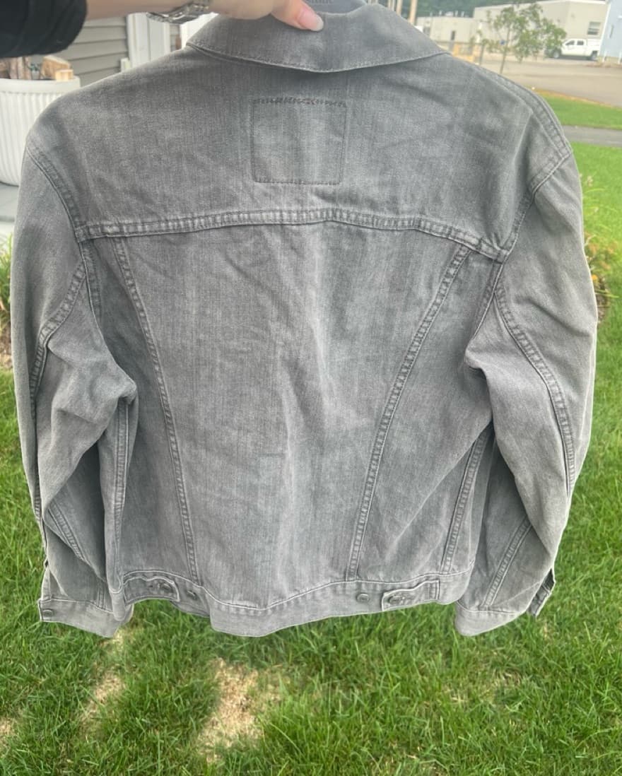 Gray Levi Jean Jacket - Image 2