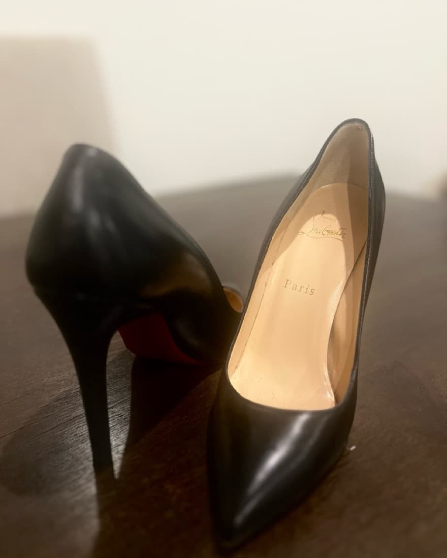 Christian Louboutin “Kate” Nappa Leather - Image 1