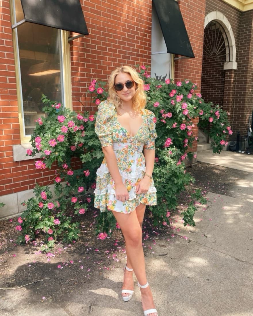 For Love And Lemons Rosalyn Dress - Image 1