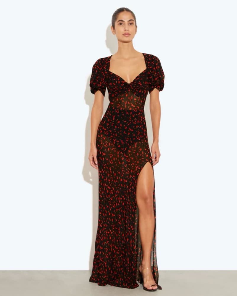 Rat & Boa Magnolia Floral Maxi Dress - Image 1