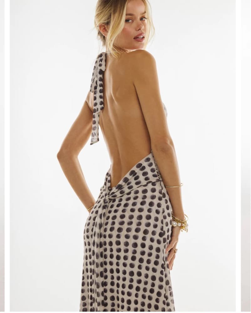 Resa Inspired Polka Dot Maxi - Image 2