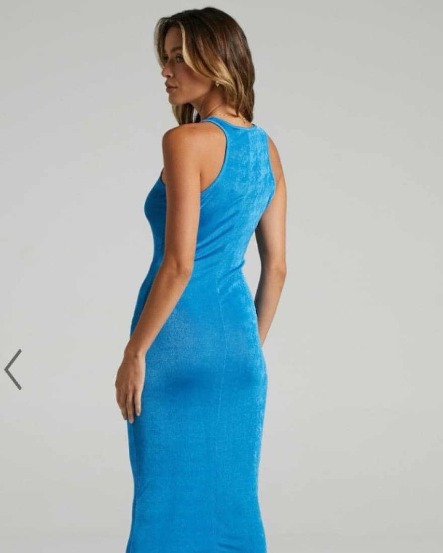 Lioness Everlast Dress Blue - Image 4