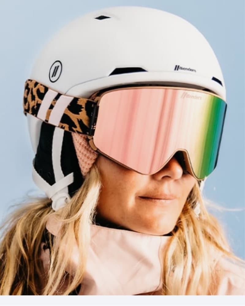 Cheetah Ski Goggles - Image 1