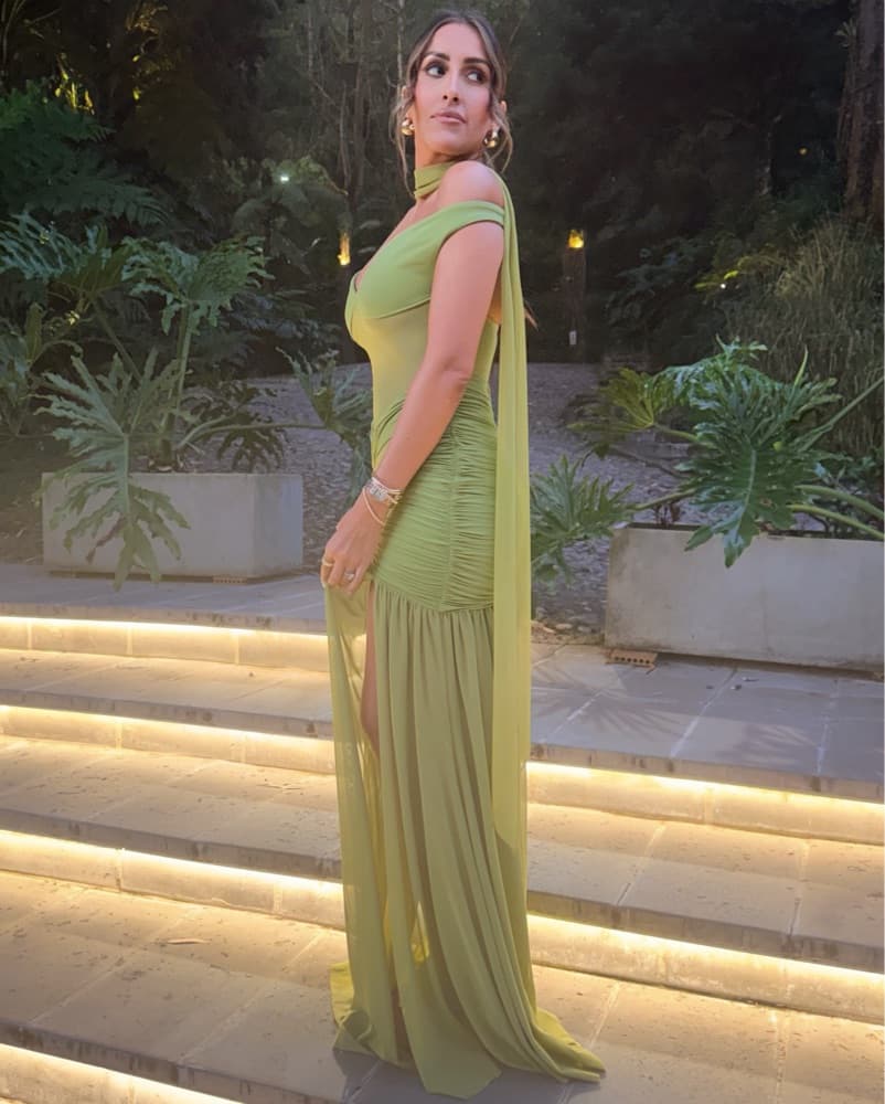 Babyboo Alaia Maxi Dress - Olive - Image 5