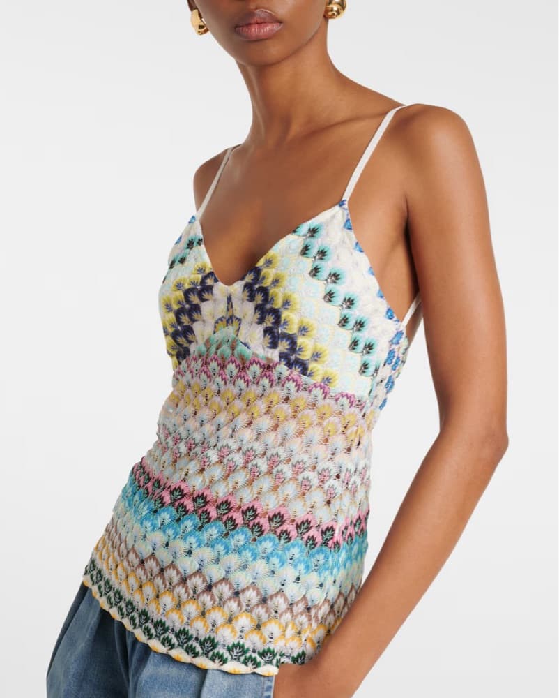 Missoni Crochet Tank  - Image 4