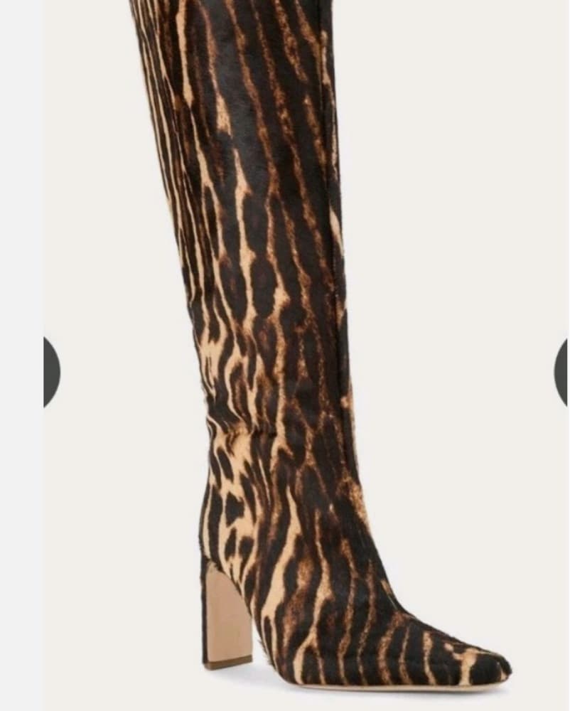 Staud Wally High Hell Boot Lady Leopard - Image 4