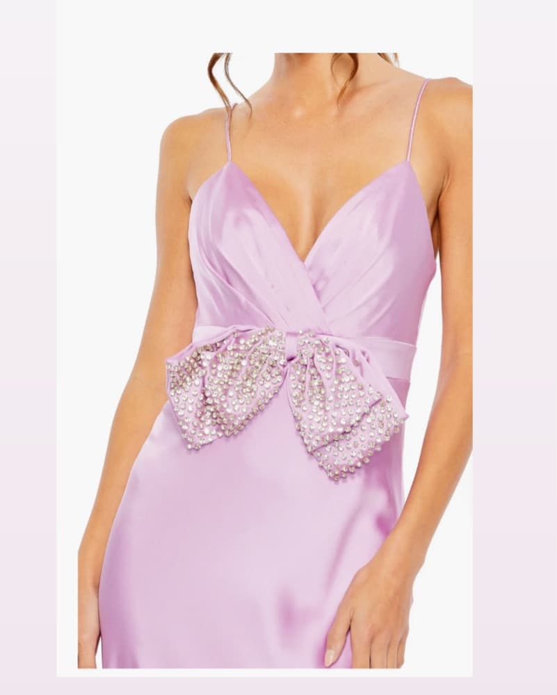 lilac long gown  - Image 3