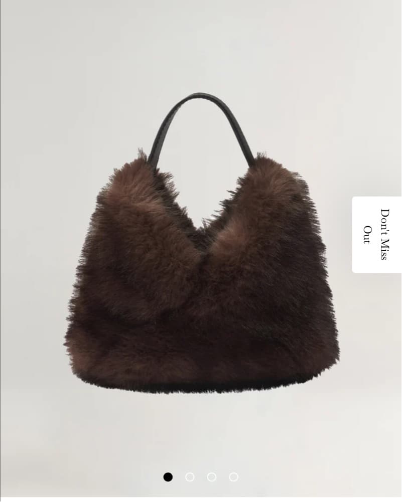 ALC Faux Fur Purse - Image 1