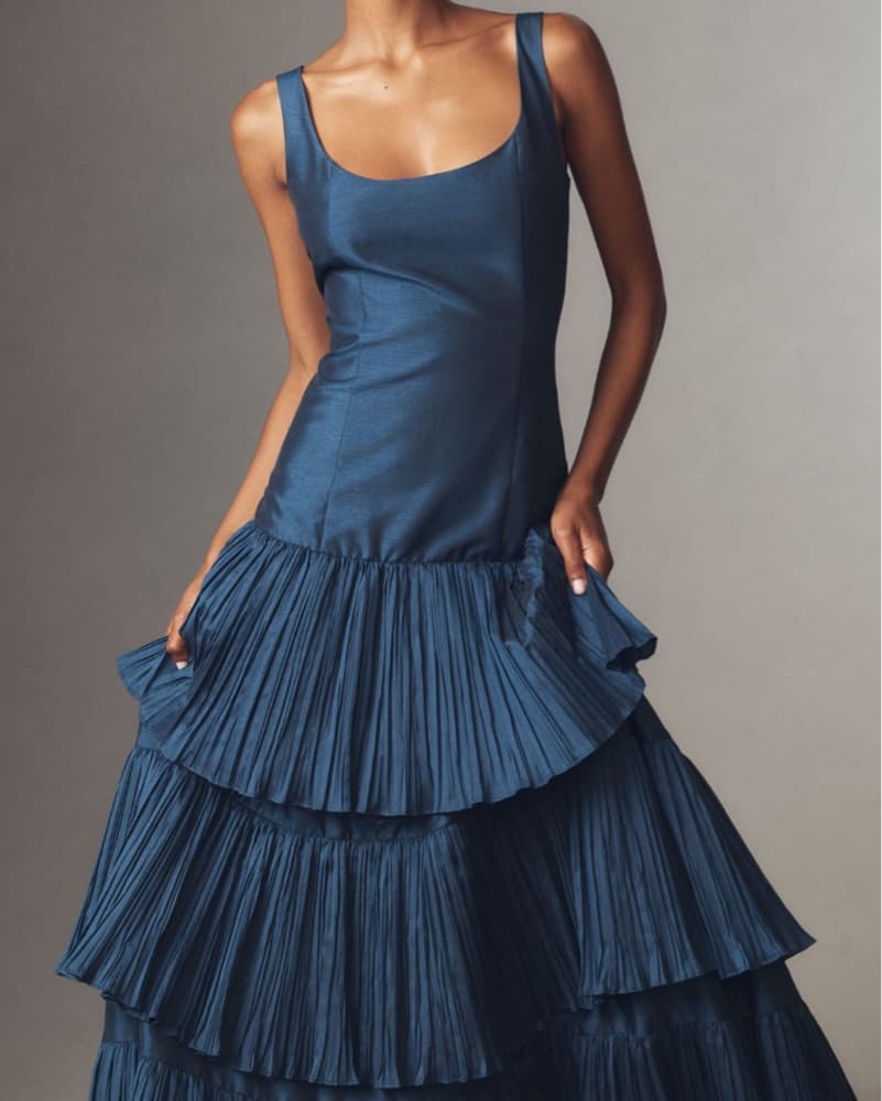 Hutch Luna Dress Blue - Image 4