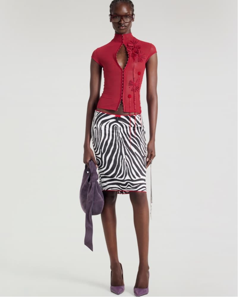 Fanci Club Botany Mesh Top - Image 6