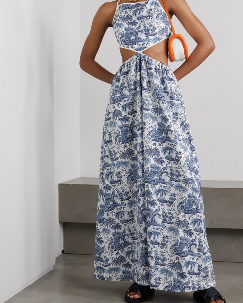 Staud Myla Cutout Maxi - Image 1