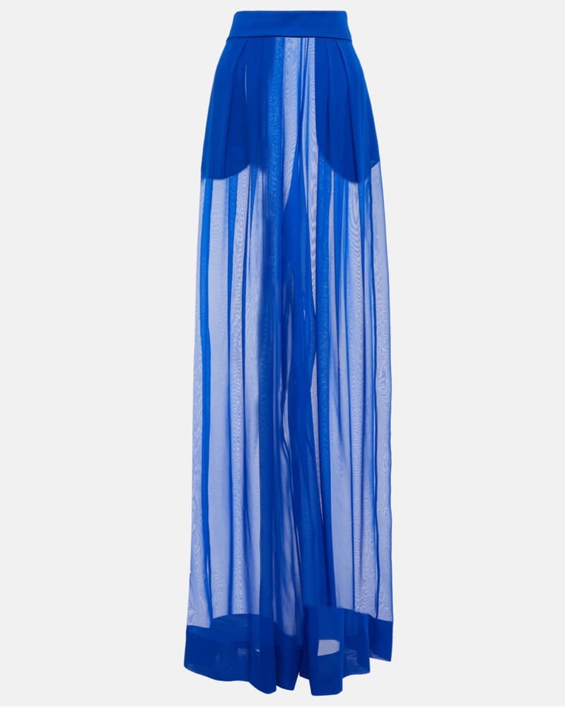 LaQuan Smith High-Rise Wide-Leg Trousers - Image 6