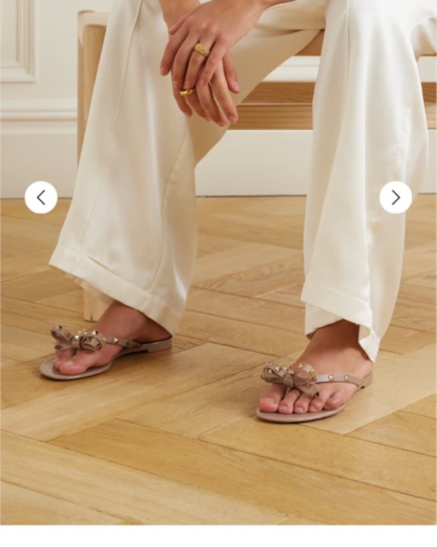 Valentino Rockstud Sandals  - Image 3