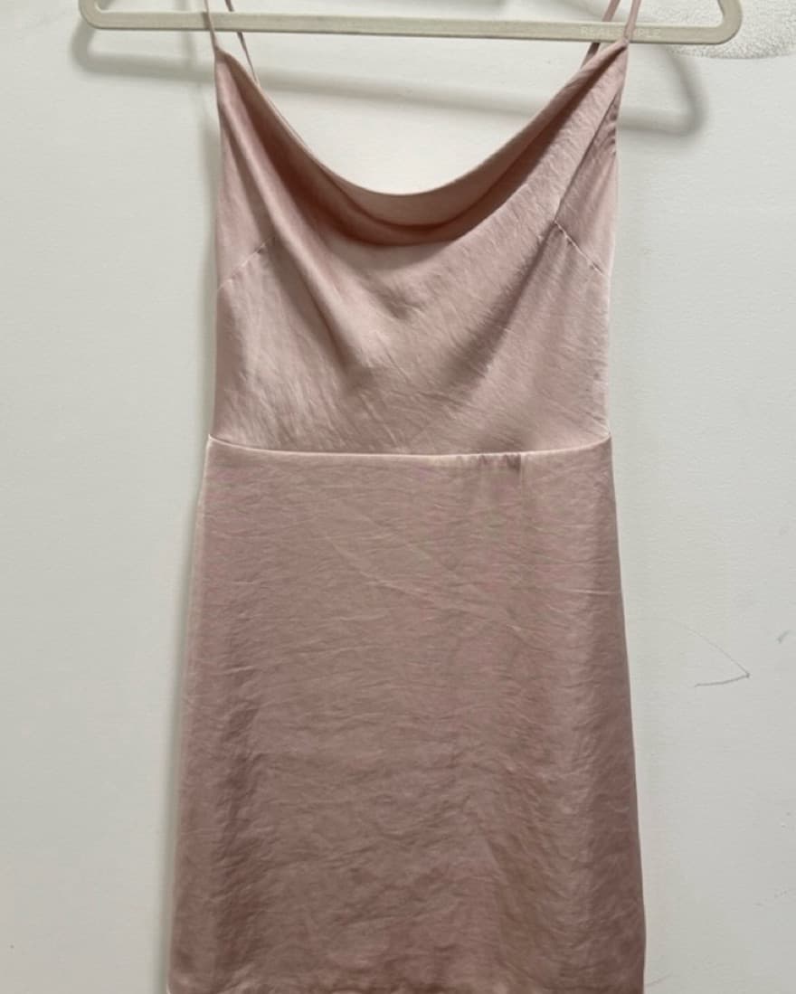 Aritzia Sunday Best Satin Mini Dress - Image 2