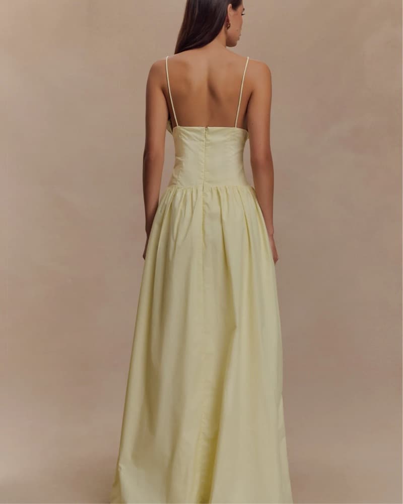 Meshki Janis Cotton Frill Maxi Dress  - Image 2