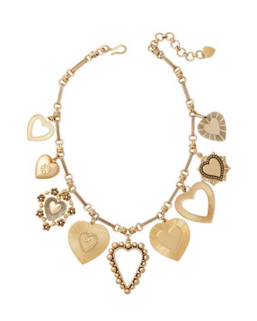 Gold Heart Necklace  - Image 2