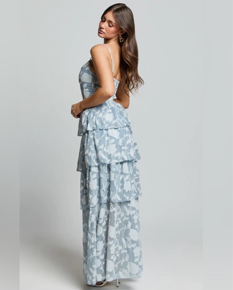 Showpo Blue Formal Maxi Dress - Image 3