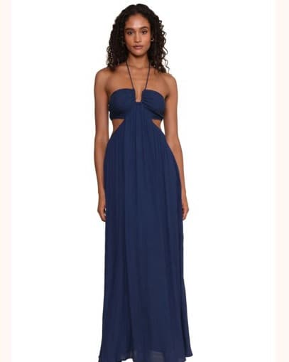 Navy Maxi-dress - Image 1