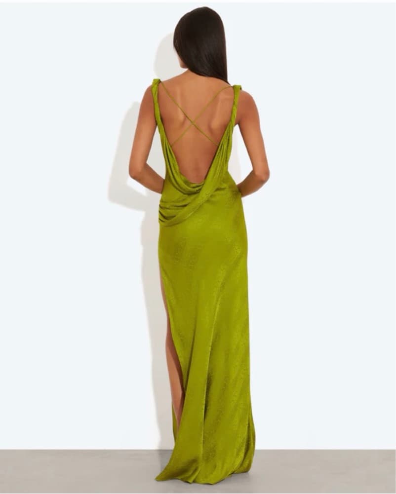Rat and Boa NAVARRA DRESS LIME - Image 2