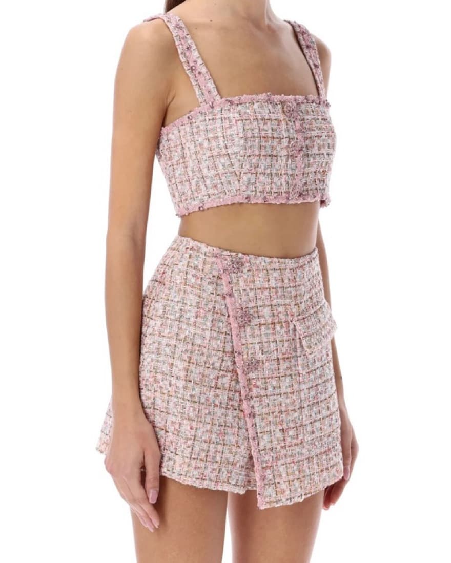 Self Portrait Tweed Set - Image 3