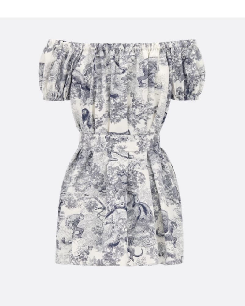 Dioriviera Short Flared Dress - Image 4