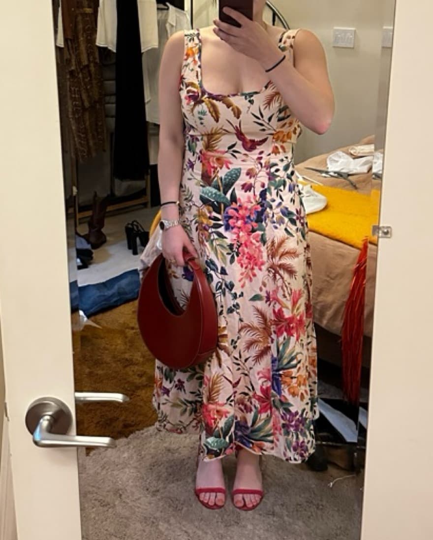 Zimmerman Floral Linen Dress - Image 2