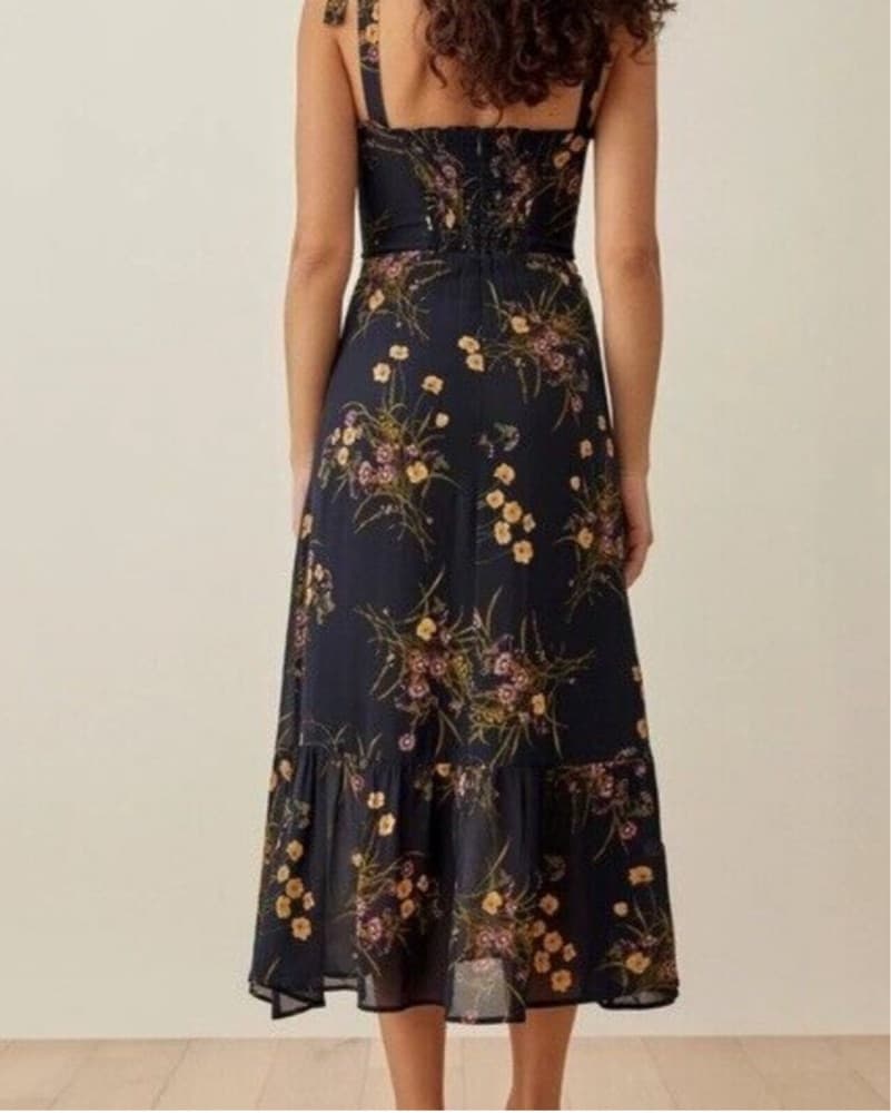 Reformation Nikita Dress In Mademoiselle - Image 3