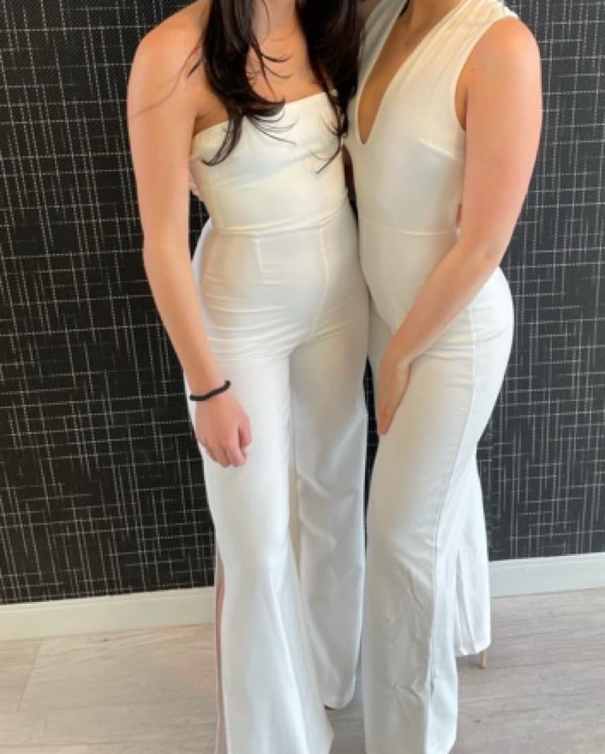 White Jumpsuit Nookie - Image 5