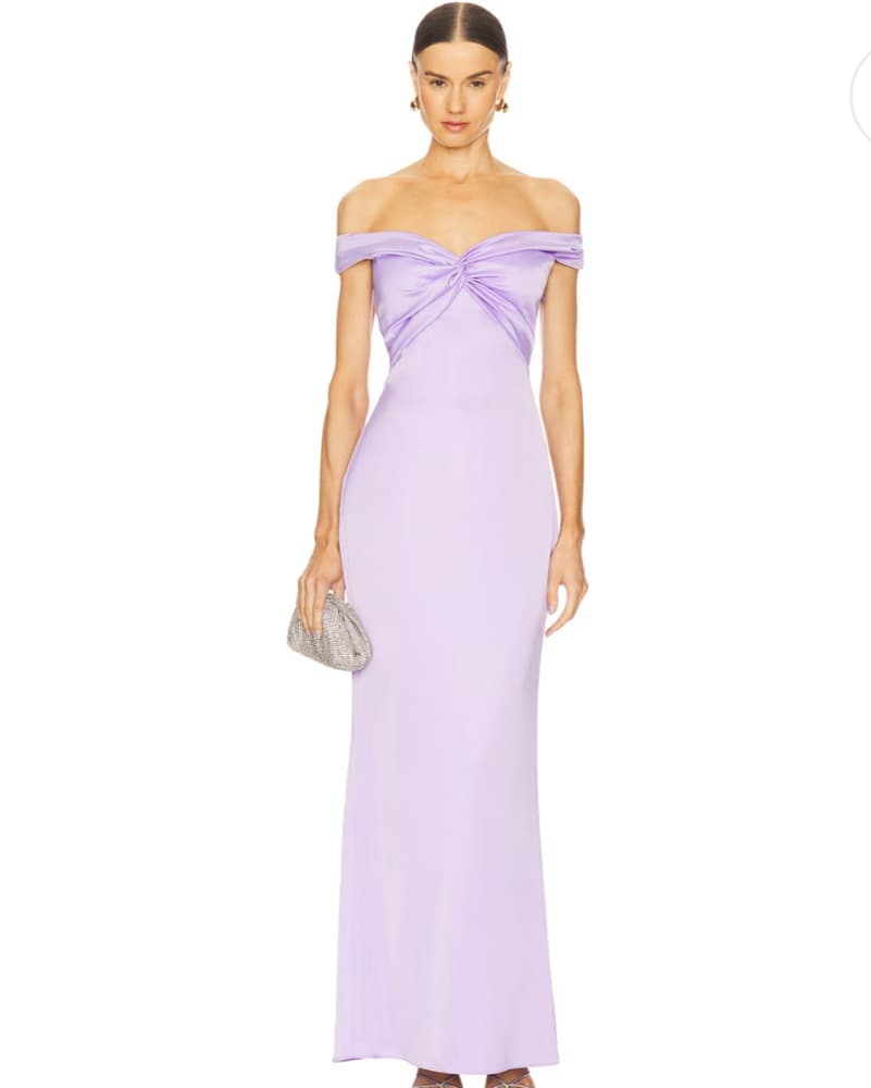 Liu Gown in Light Amethyst - Image 1