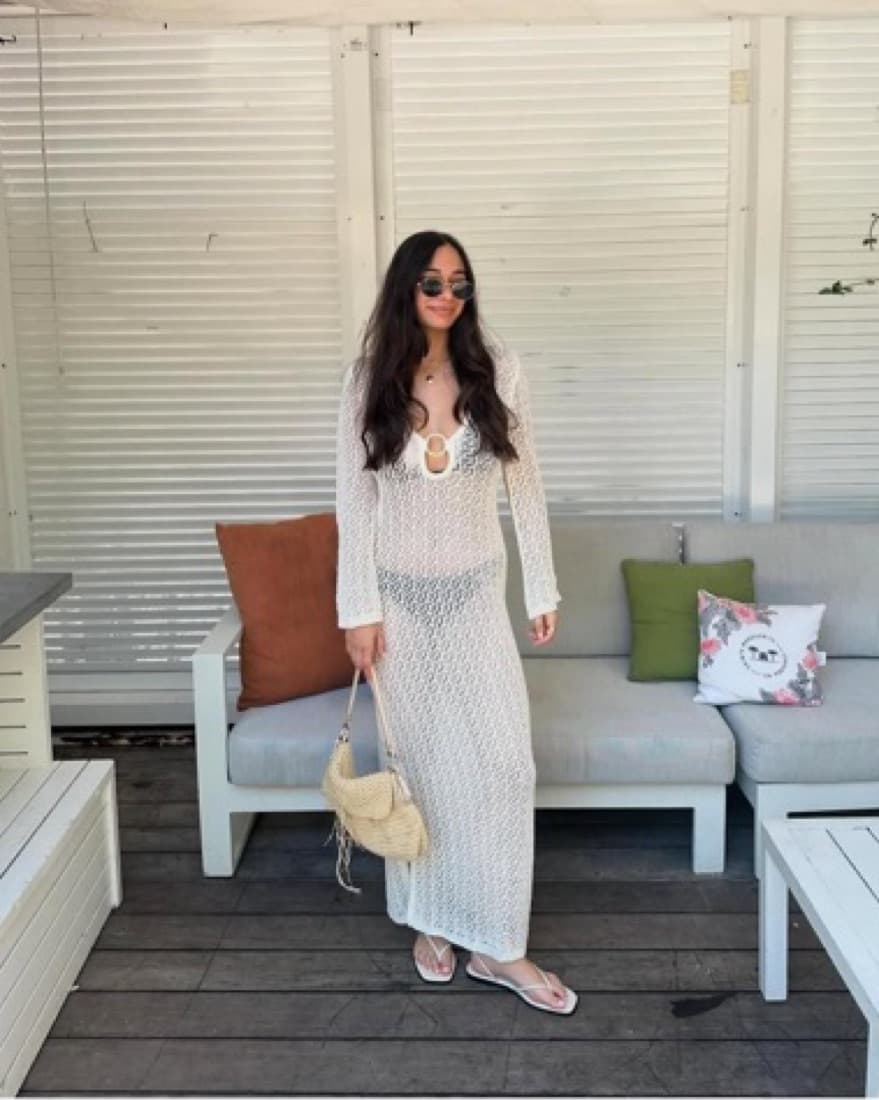 Boho Chic Maxi Dress/Coverup - Image 2