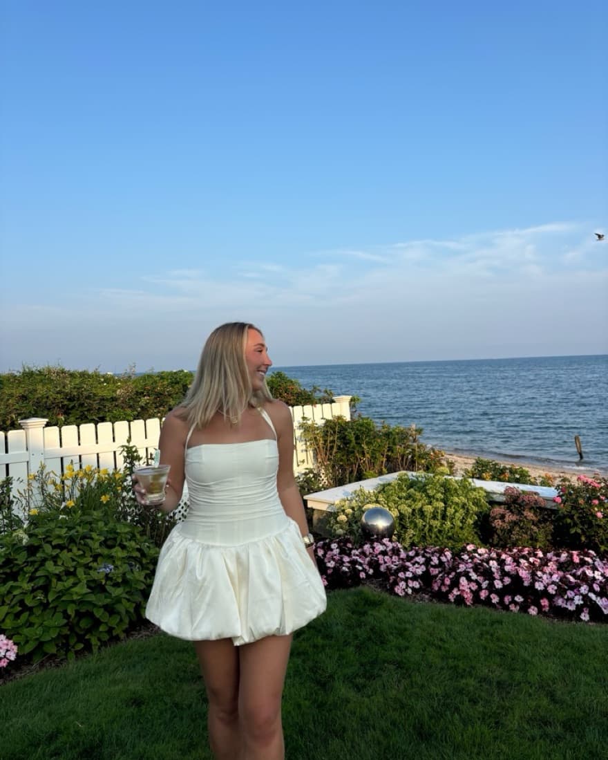 Oh Polly Bubble Hem Dress - Image 3