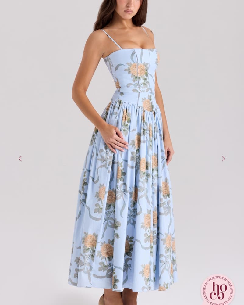 House Of CB Floral Midi Dress - Image 2