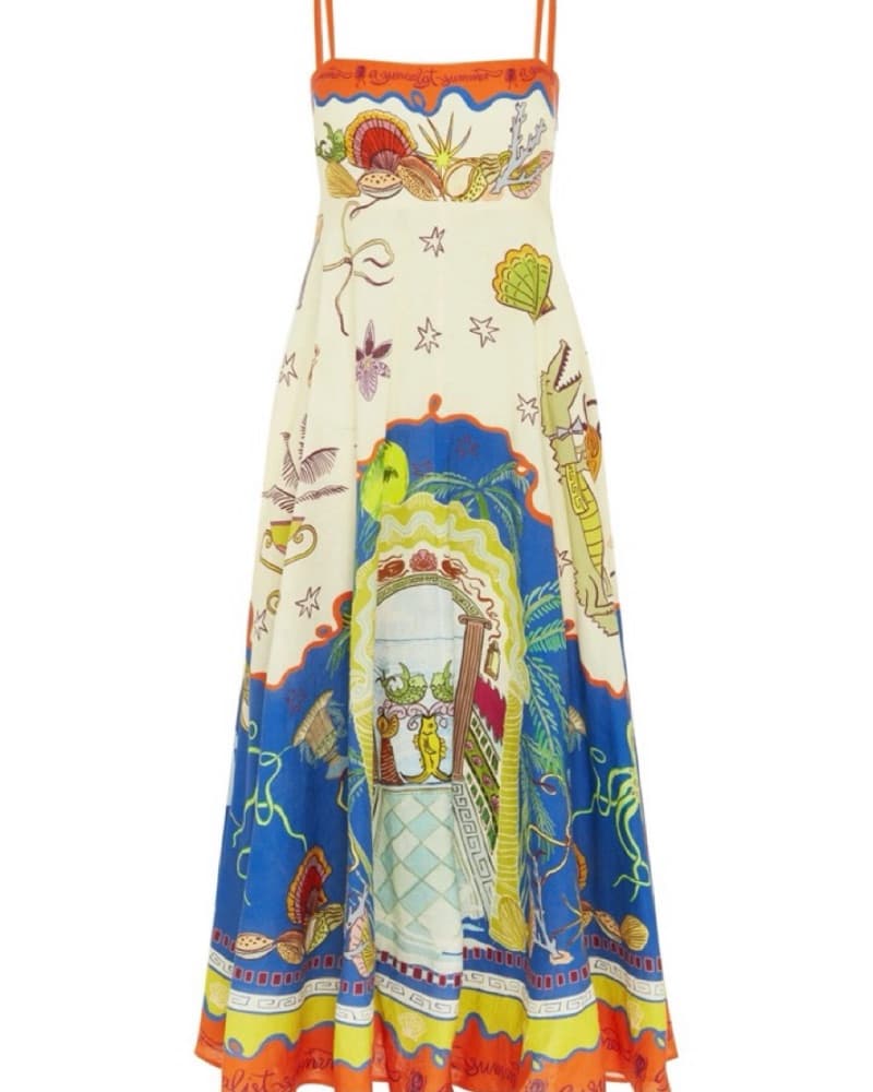 Alemais Surrealist Sundress - Image 1