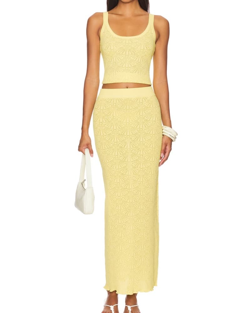SNDYS Josefina Set In Lemon - Image 1