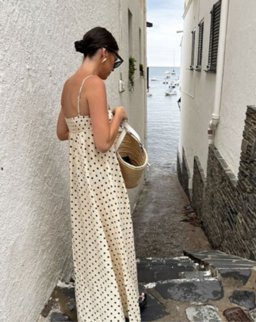 Printed long dress - Image 5
