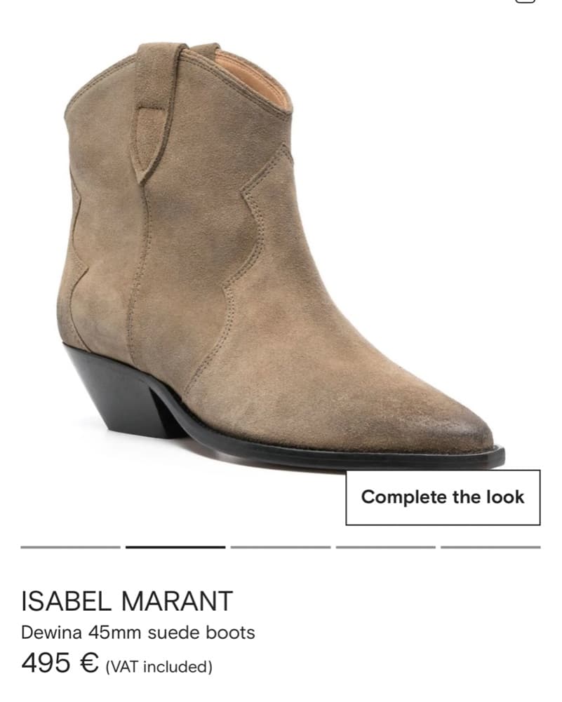 Isabel Marant Green Brown Suede Boots - Image 2