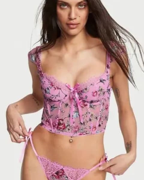 Dream Angels Corset in Pink - Image 3