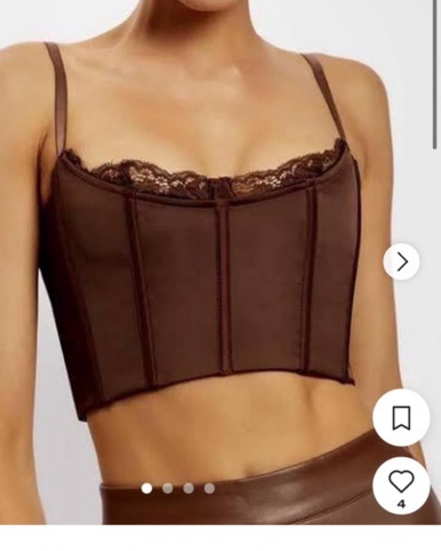 Elegant Lace Trim Camisole - Image 1