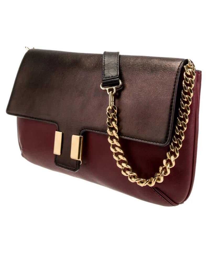 Chloe Vintage Color Block Shoulder Bag - Image 2