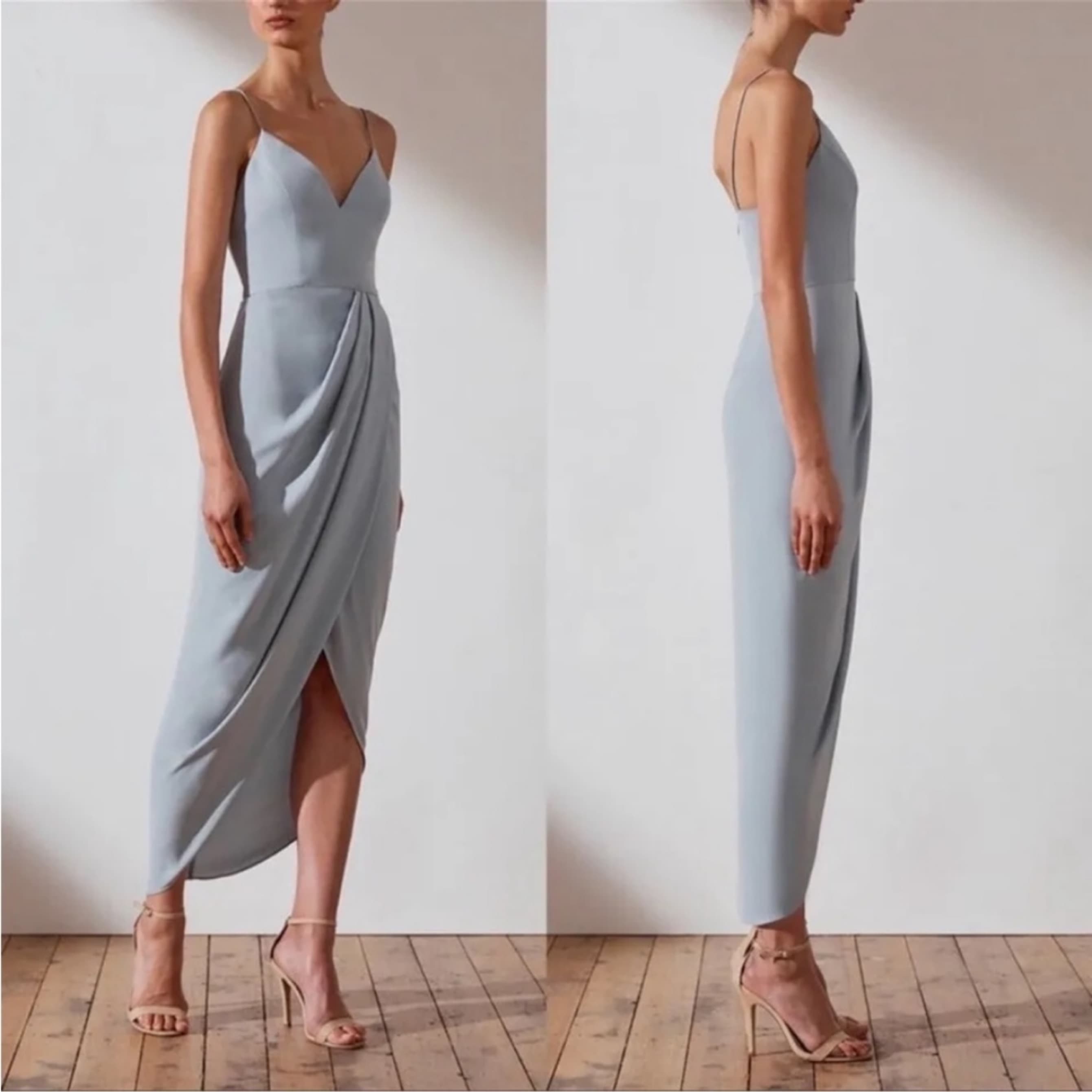 Shona Joy Core Draped Cocktail Dress - Image 2
