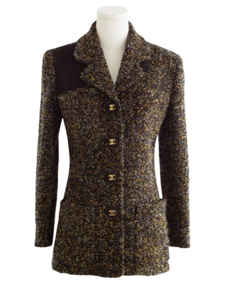 Chanel Vintage Tweed Runway Jacket  - Image 1