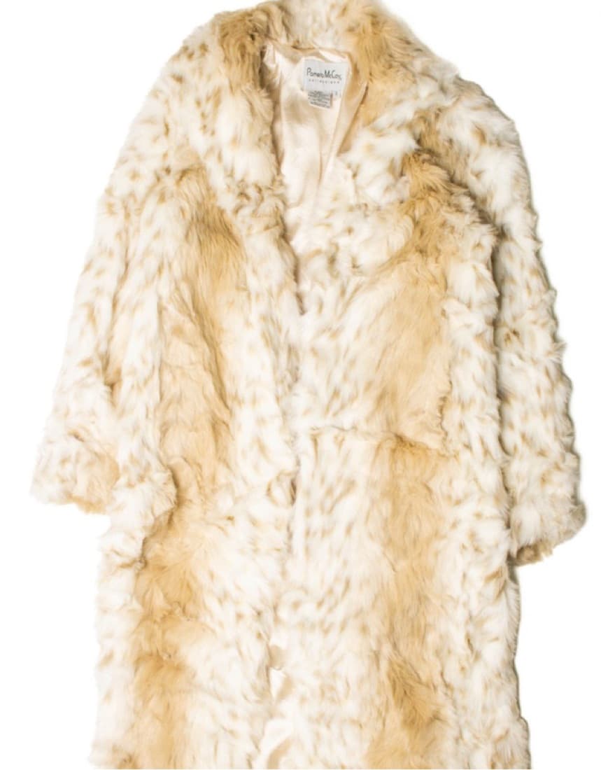 FloorLength Mob Wife Faux Fur Coat - Image 1