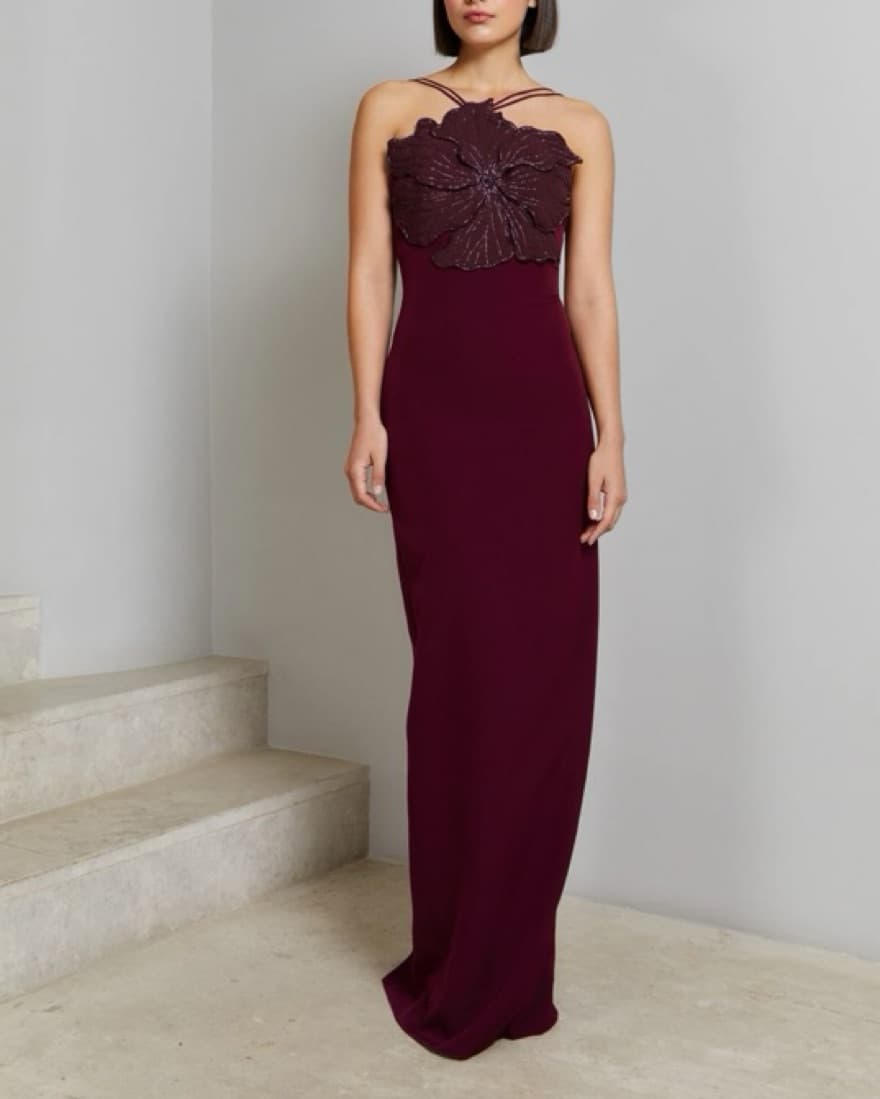 Redondo Brand Linda Rosette Dress - Image 1