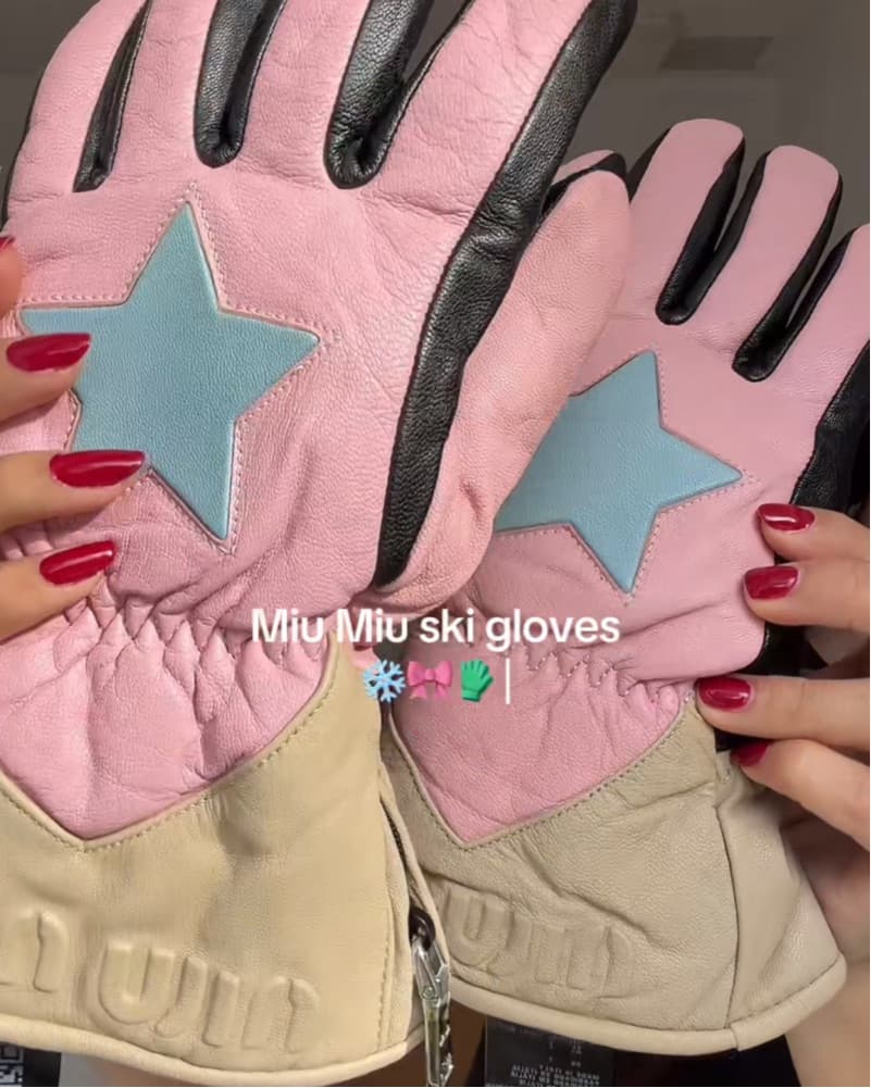 Miu Miu Star Ski Gloves - Image 6