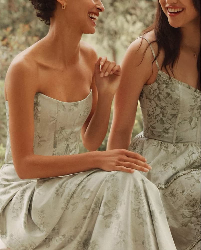 V Chapman Bustier Gown - Image 4