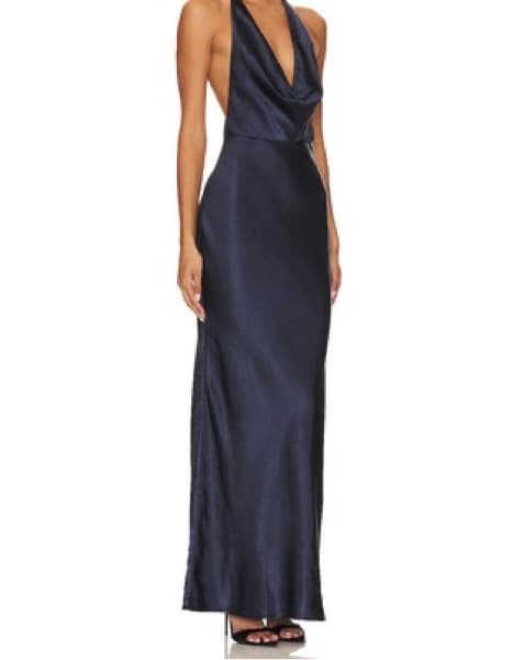 Runaway The Label Navy Maxi Dress - Image 2