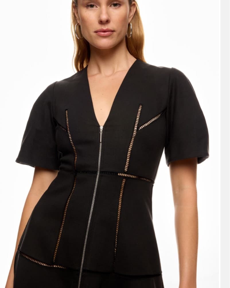 Black Alexis Dress - Image 3