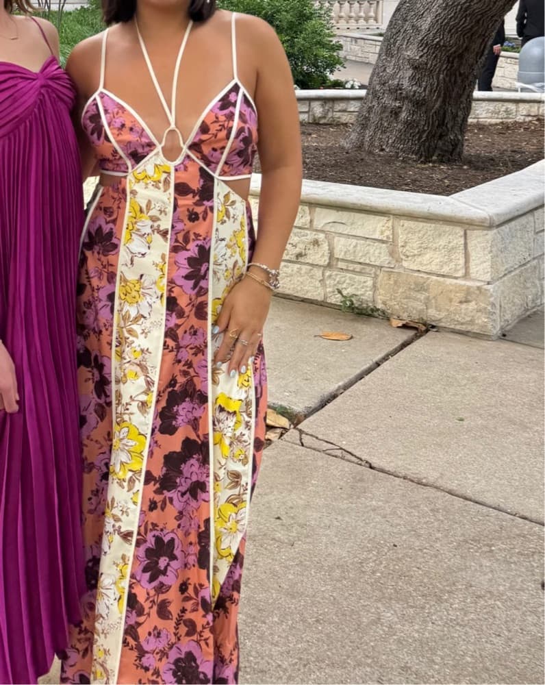 Significant Other Floral Dress - Image 1