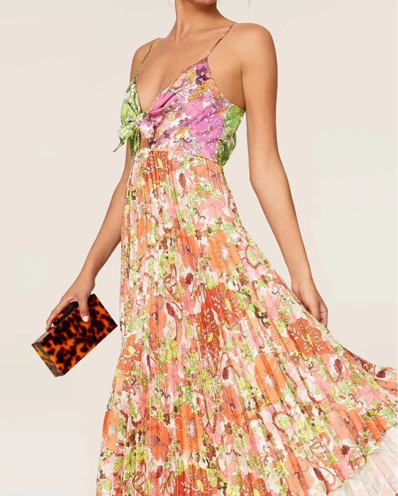Delfi Collective Floral Midi Dress  - Image 2