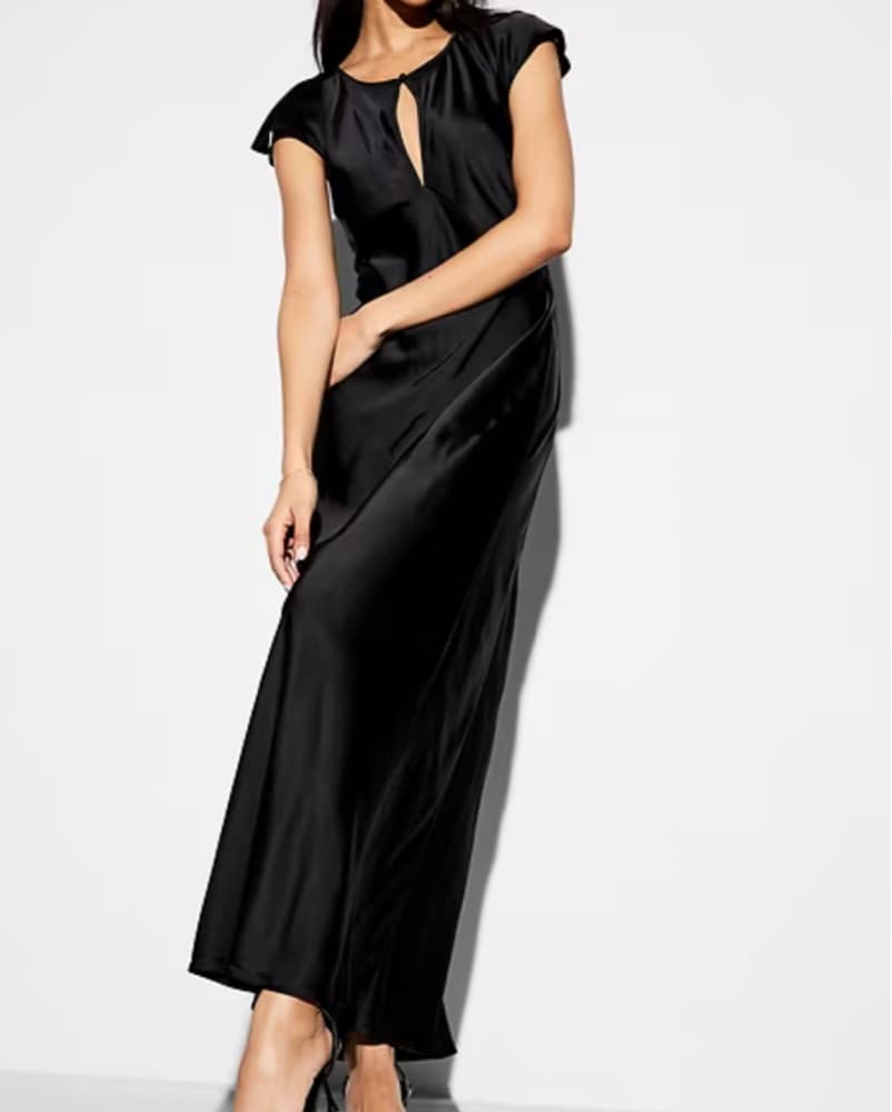 Midi Keyhole Dress - Image 1